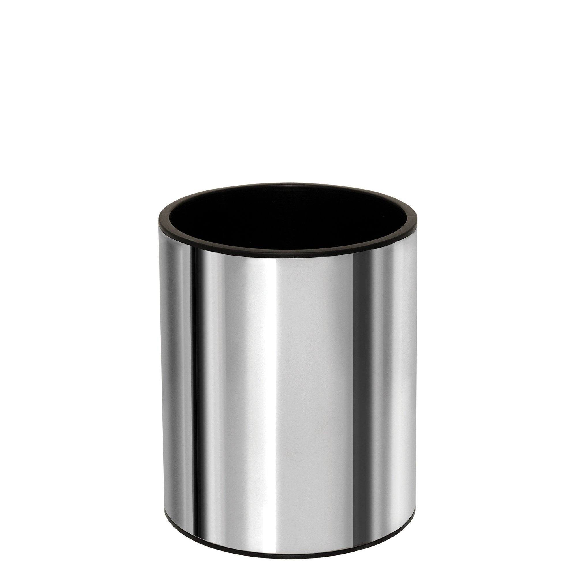 product-2024-001 Καλάθι Γραφείου / Δωματίου 6Lit – Inox, Pam & Co, Ø20 x H24(cm), 2024-001 - Image 1