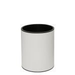 Καλάθι Γραφείου / Δωματίου 6Lit – Ματ Λευκό, Pam & Co, Ø20 x H24(cm), 2024-033