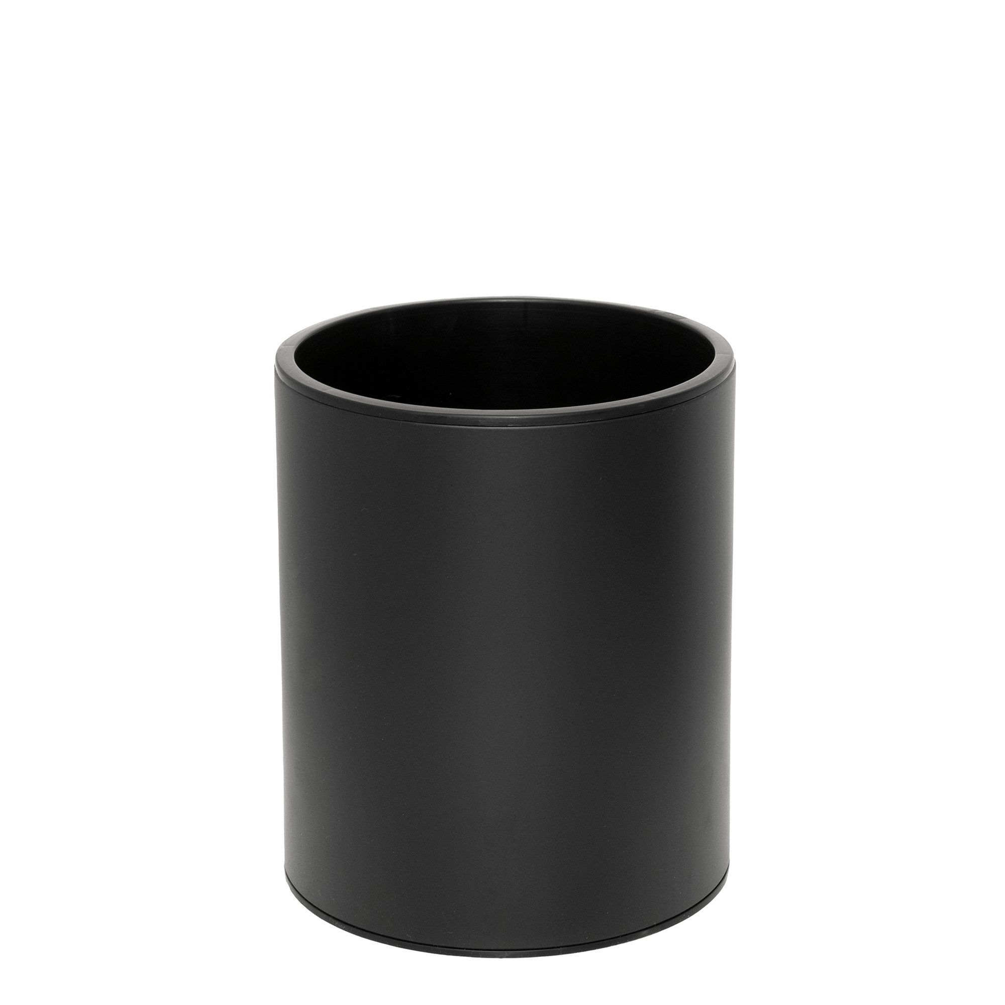 product-2024-403 Καλάθι Γραφείου / Δωματίου 6Lit – Ματ Μαύρο, Pam & Co, Ø20 x H24(cm), 2024-403 - Image 1