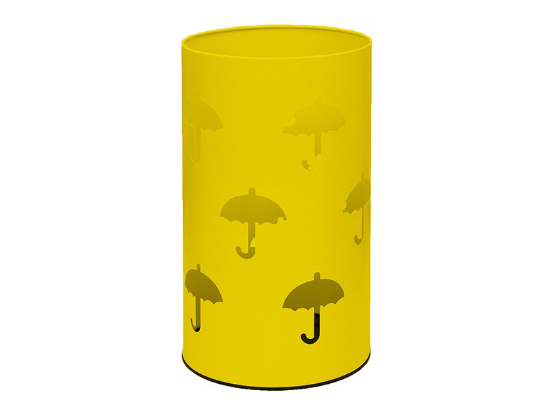 product-21603 Ομπρελοθήκη – Κίτρινο Ματ, Pam & Co, Ø25xH44(cm), 21-603 - Image 1