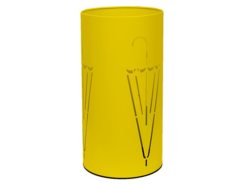 product-23603 Ομπρελοθήκη – Κίτρινη Ματ, Pam & Co, Ø25 x H50 (cm), 23-603 - Image 1