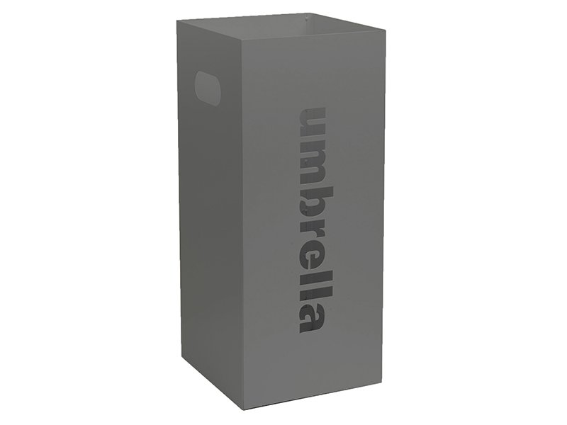 product-24163 Ομπρελοθήκη Τετράγωνη – Γκρι Ματ, Pam & Co, (W)220 x (D)220 x (H)500mm, 24-163 - Image 1