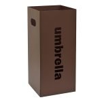 Ομπρελοθήκη Τετράγωνη – Wenge, Pam & Co, (W)220 x (D)220 x (H)500mm, 24-943