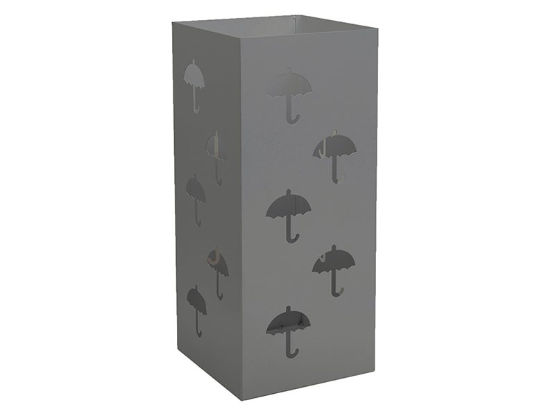 product-25163 Ομπρελοθήκη Τετράγωνη – Γκρι Ματ, Pam & Co, (W)220 x (D)220 x (H)500mm, 25-163 - Image 1