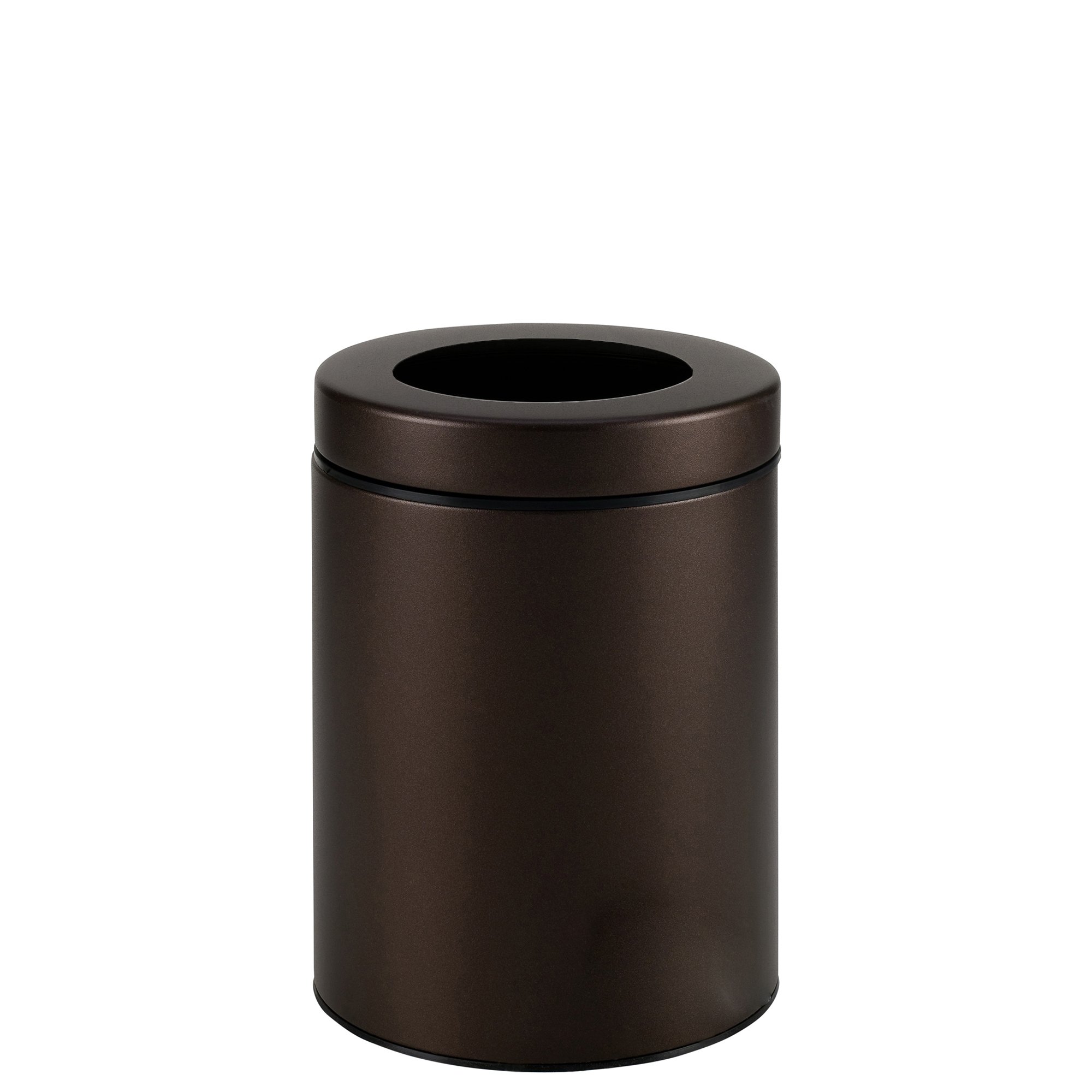 product2128-943 Καλάθι Γραφείου / Δωματίου 5Lit – Matt Wenge, Pam & Co, Ø21 x H28(cm), 2128-943 - Image 1