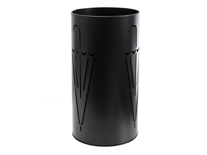 product_23403 Ομπρελοθήκη – Μαύρη Ματ, Pam & Co, Ø25 x H50 (cm), 23-403 - Image 1