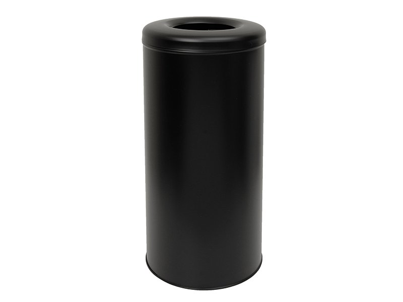 product_292557403 Καλάθι Απλύτων 30 Lit – Μαύρο Ματ, Pam & Co, Ø25 x H57 (cm), 29-2557-403 - Image 1