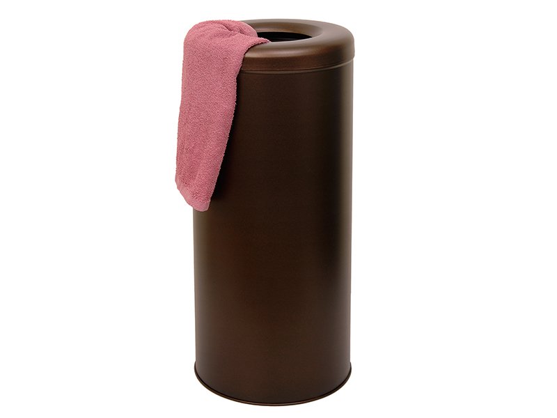 product_292557943 Καλάθι Απλύτων 30 Lit – Wenge, Pam & Co, Ø25 x H57 (cm), 29-2557-943 - Image 1