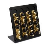 Stand για κάψουλες Nespresso – Μαύρο Ματ, Pam & Co, (W)22cm x (D)10cm x (H)22cm, SD100403