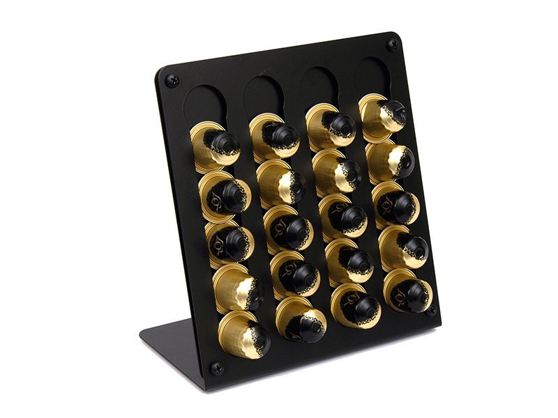 product_SD100403 Stand για κάψουλες Nespresso – Μαύρο Ματ, Pam & Co, (W)22cm x (D)10cm x (H)22cm, SD100403 - Image 1