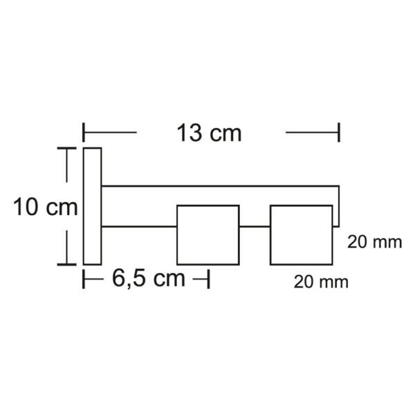κουρτινόξυλο χωρίς κρίκους – Προφίλ 160/200/240 cm