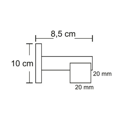 κουρτινόξυλο χωρίς κρίκους – Προφίλ 160/200/240 cm
