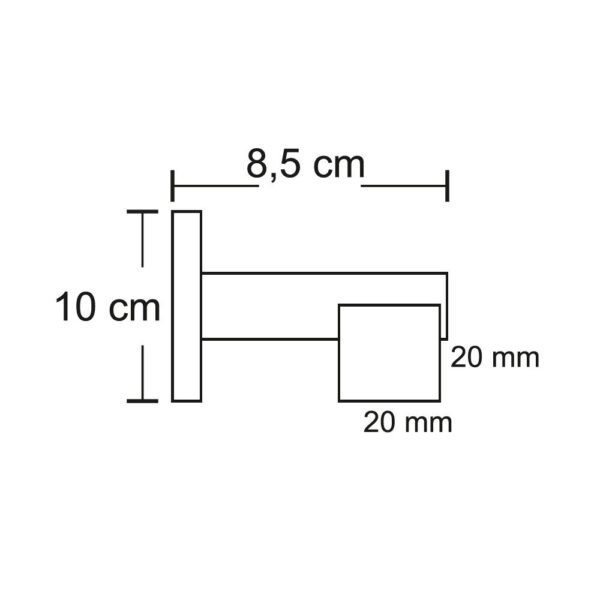 κουρτινόξυλο χωρίς κρίκους – Προφίλ 160/200/240 cm