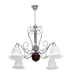 ΝΩ 760 ΦΩΤΙΣΤΙΚΟ 4/Φ ΜΕ ΞΥΛΟ 220 x 60 w - E.14 - E.27