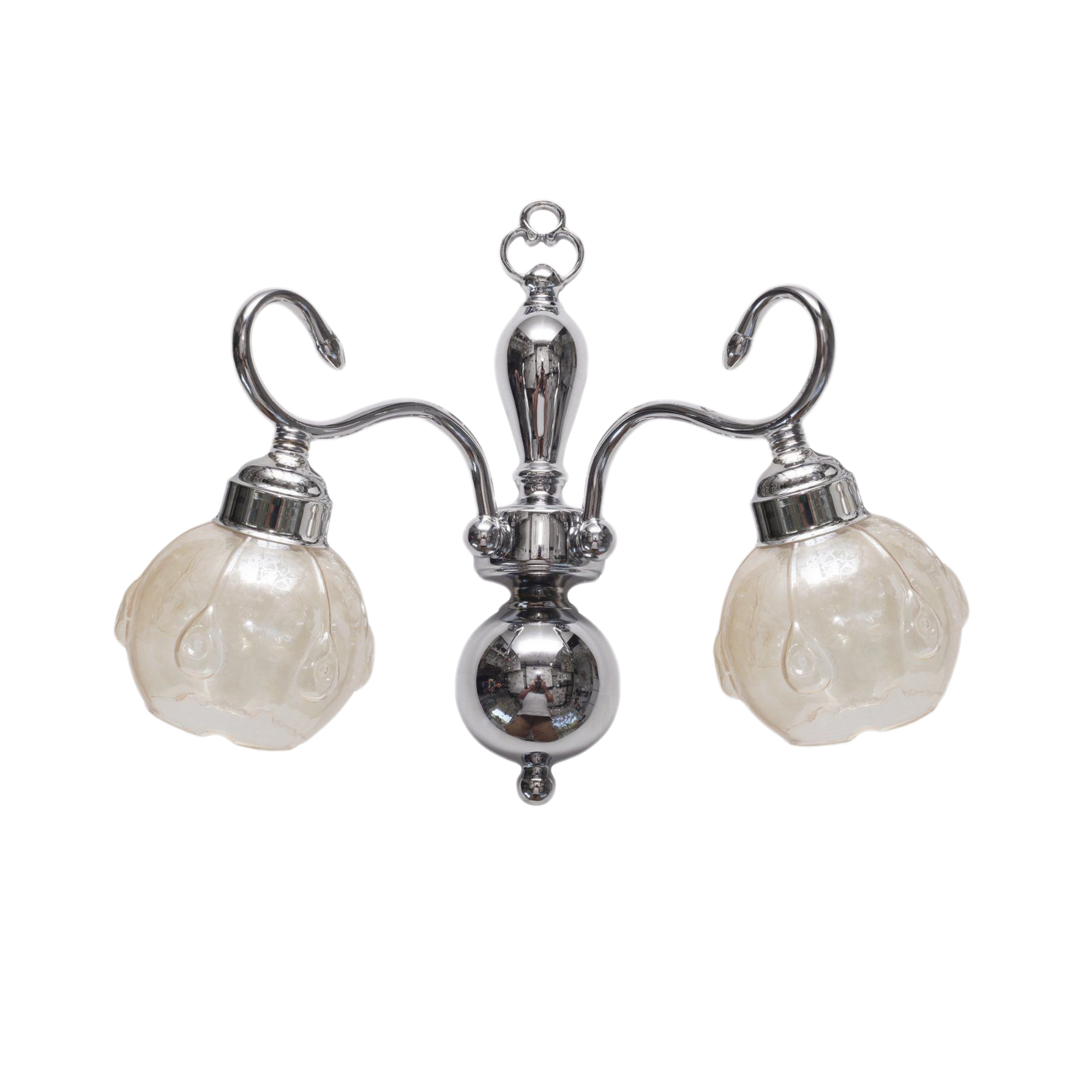 pyg0762me0689 ΝΩ 759 ΑΠΛΙΚΑ 2/Φ ΜΑΣΙΦ ΒΑΣΗ 220 x 60 w - E.14 - E.27 - Image 1