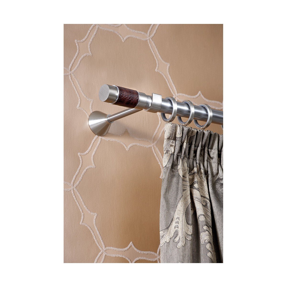 skandalo Ινοξ κουρτινόξυλα Φ25 της σειράς Ασλάνης και Guy Laroche - Image 1