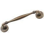 Roline Κ383 Λαβή Εξώπορτας από Ορείχαλκο Αντικέ με Kέντρα 228mm