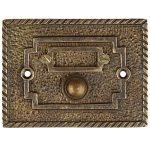 Roline K396 Κουδούνι από Ορείχαλκο Αντικέ 98x73mm