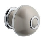 Μπούλ Εξώπορτας Νικελ Ματ/Χρώμιο Ζωγομετάλ 66