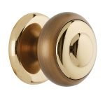 Μπούλ Εξώπορτας Μπρονζέ/Ορο Ζωγομετάλ 85