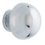 Μπούλ Εξώπορτας Χρώμιο Ζωγομετάλ 65