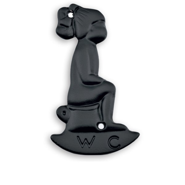 ενδειξ wc best 7-4-23 (5) Ενδειξή για WC Μάυρο - Image 1