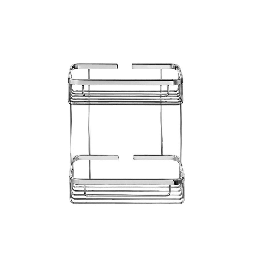 00004-Α03 Παραλληλογραμμη Σπογγοθήκη Διπλή Χρωμέ Sanco 004-A03