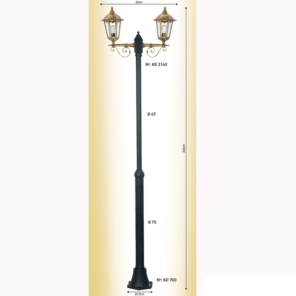 001 brass pygo (1) Ιταλικό Μπρούτζινο Φωτιστικό 0310 - Image 1