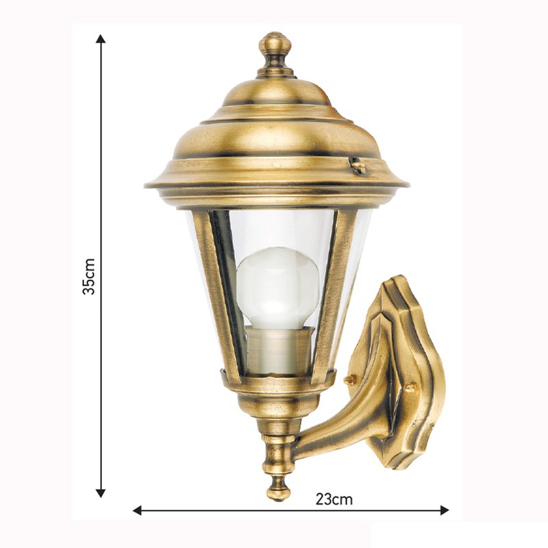 001 brass pygo (14) Ιταλικό Μπρούτζινο Φωτιστικό 0323 - Image 1