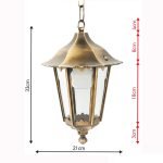 Ιταλικό Μπρούτζινο Φωτιστικό 0313