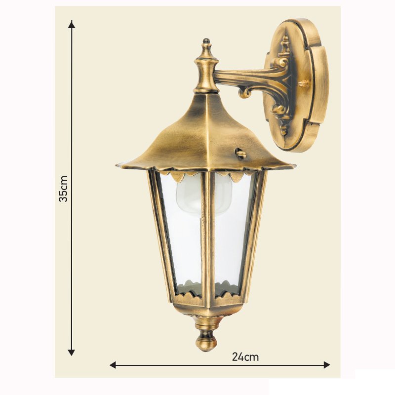 001 brass pygo (7) Ιταλικό Μπρούτζινο Φωτιστικό 0316 - Image 1