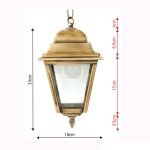 Ιταλικό Μπρούτζινο Φωτιστικό 0347