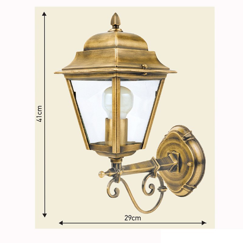 002 brass pygo (20) Ιταλικό Μπρούτζινο Φωτιστικό 0353 - Image 1