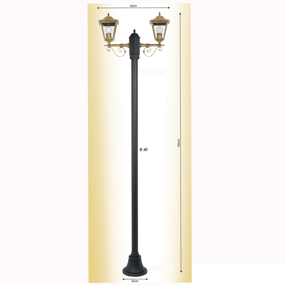 002 brass pygo (21) Ιταλικό Μπρούτζινο Φωτιστικό 0354 - Image 1