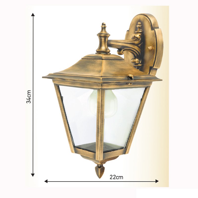 002 brass pygo (25) Ιταλικό Μπρούτζινο Φωτιστικό 0358 - Image 1