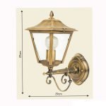 Ιταλικό Μπρούτζινο Φωτιστικό 0361