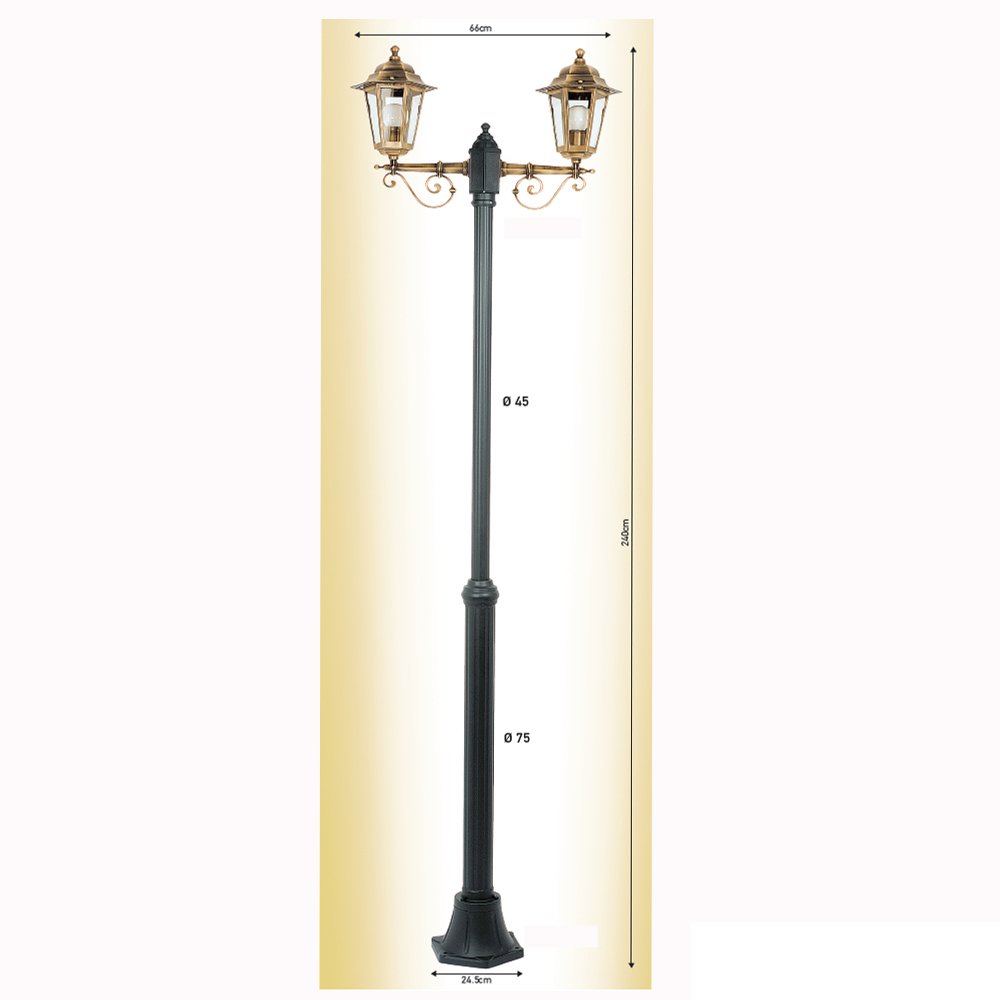 002 brass pygo (29) Ιταλικό Μπρούτζινο Φωτιστικό 0362 - Image 1