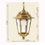 Ιταλικό Μπρούτζινο Φωτιστικό 0284