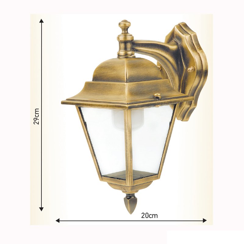 002 brass pygo (4) Ιταλικό Μπρούτζινο Φωτιστικό 0337 - Image 1