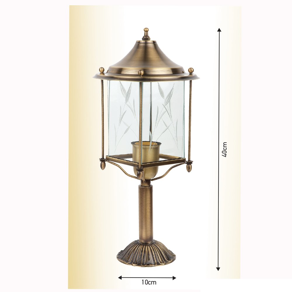 002 brass pygo (43) Ιταλικό Μπρούτζινο Φωτιστικό 0293 - Image 1