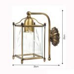 Ιταλικό Μπρούτζινο Φωτιστικό 0296