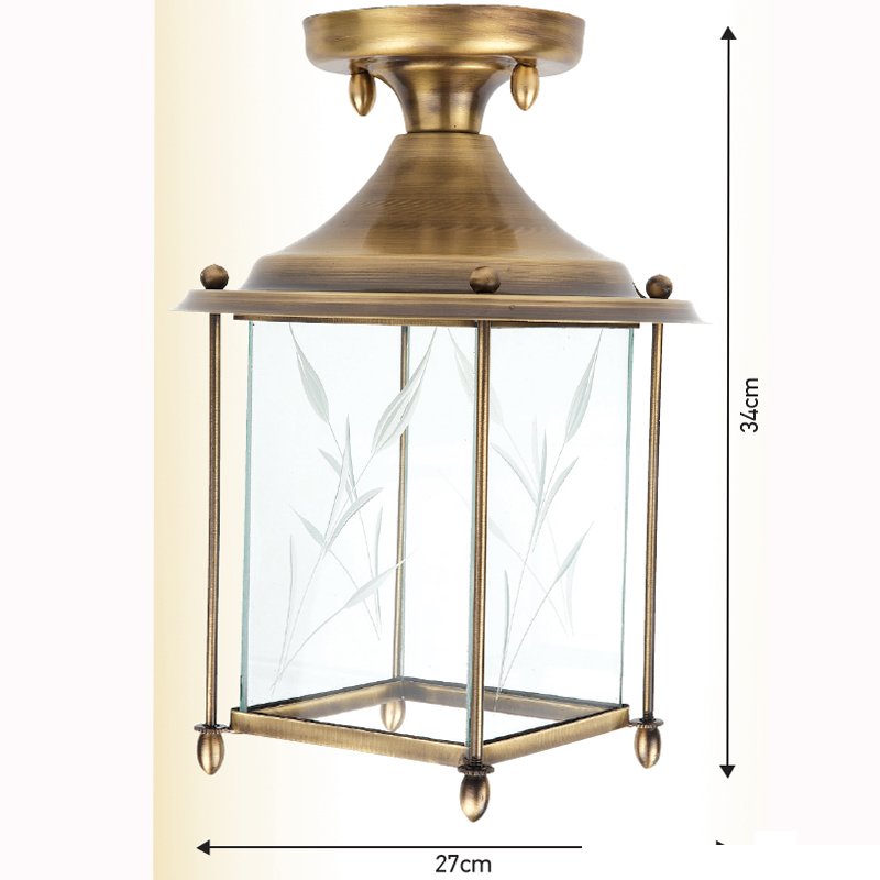 002 brass pygo (49) Ιταλικό Μπρούτζινο Φωτιστικό 0299 - Image 1