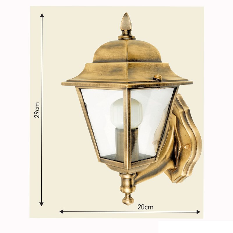 002 brass pygo (5) Ιταλικό Μπρούτζινο Φωτιστικό 0338 - Image 1