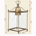 Ιταλικό Μπρούτζινο Φωτιστικό 0306