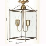 Ιταλικό Μπρούτζινο Φωτιστικό 0307