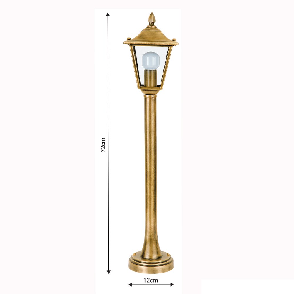 002 brass pygo (8) Ιταλικό Μπρούτζινο Φωτιστικό 0341 - Image 1