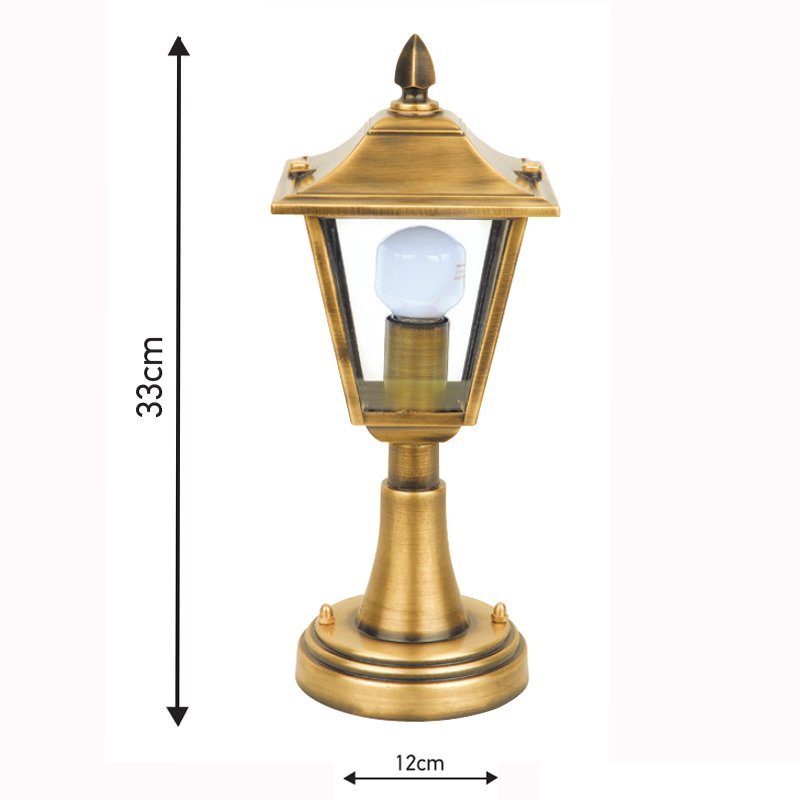 002 brass pygo (9) Ιταλικό Μπρούτζινο Φωτιστικό 0342 - Image 1