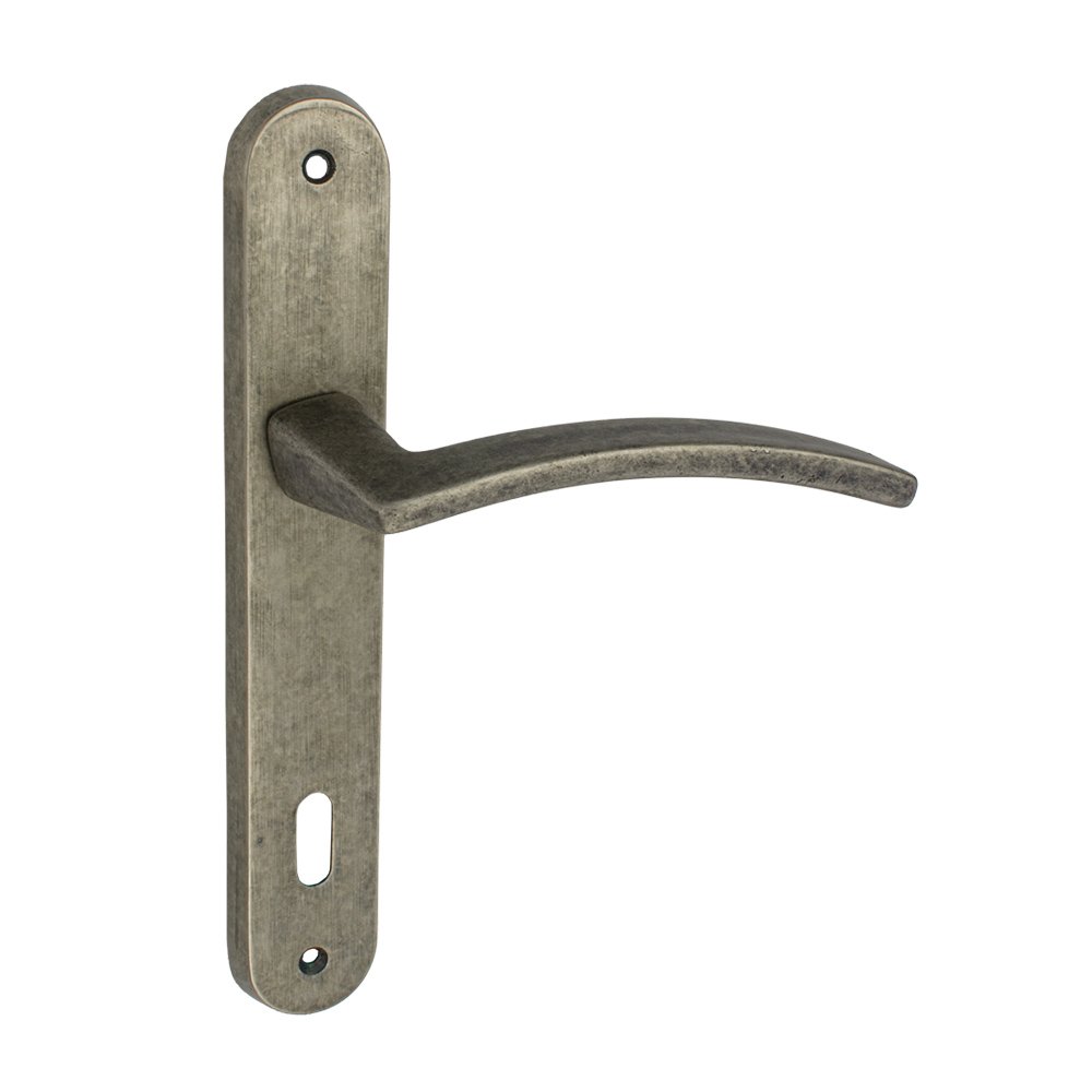 215 PL SLV Πόμολο Πόρτας Κασσίτερος No 215 Πλάκα - Image 1