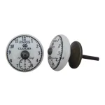 Χειροποίητο κεραμικό πομολάκι Paris Clocks - Image 2