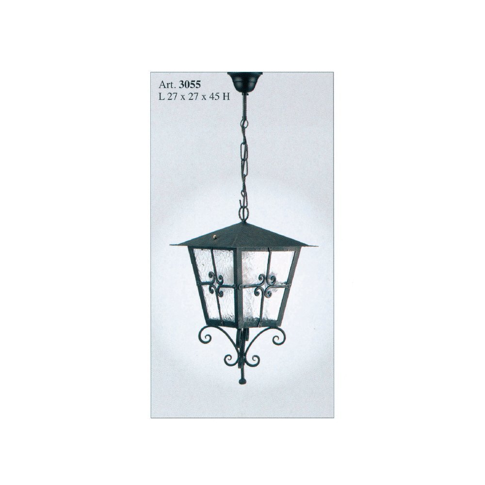 3055 qalbusera Ιταλικό Σφυρήλατο Φωτιστικό 3055 - Image 1